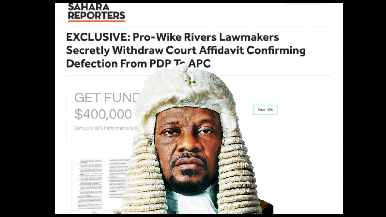 Evidence EXPOSES Supreme Court Judgement On Rivers Political Matter - Pro-Wike Lawmakers Defected