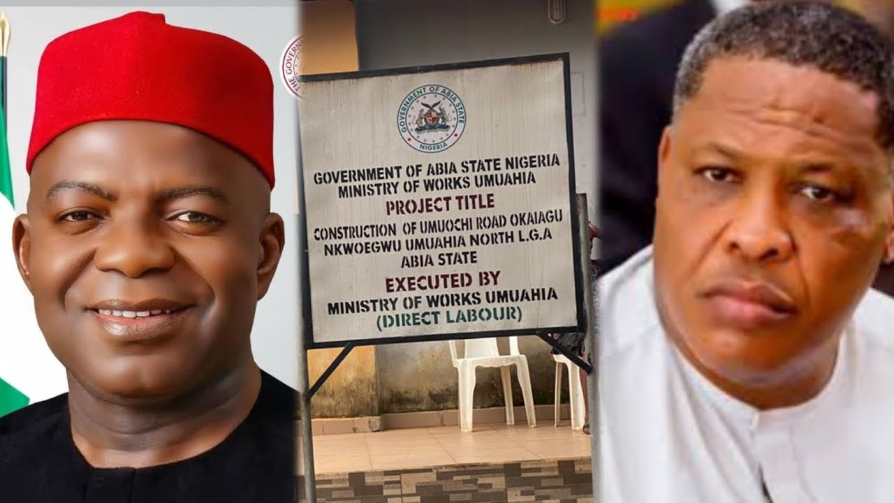 Construction of Umuochi Rd Okaiuga Nkwoegwu Umuahia North L.G.A Thank you Rep. Aguocha, Alex C. Otti