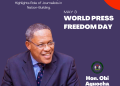 “Silencing the Press is Silencing Democracy” – Hon. Obi Aguocha Speaks on World Press Freedom Day, Highlights Role of Journalists in Nation-Building