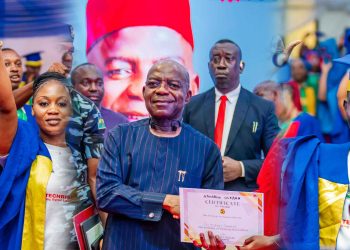Gov. Otti Grants Automatic Employment to 19, Gives Laptops to 509 Tech Graduands