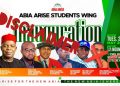 DISCLAIMER: Disregard any publication stating the inauguration of the Abia Arise Students Wing [Details]
