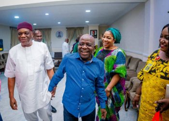 Sen. Orji Uzor Kalu Applauds Governor Otti’s Good Works in Abia, as Gov. Otti Reteirates His Continued Alignment with President Tinubu’s Tough but Necessary Economic Decisions