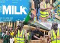 Rtn. Uchechukwu Udeji (Nwa Ghana) Distributes Loads of Milk to Schools in Umuahia to celebrate World Milk Day 2025 [PHOTOS]