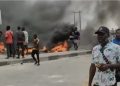 BREAKING: Tension in Lagos as Police Shooting Sparks Onosa Protest, One Killed and Two Injured [PHOTOS]