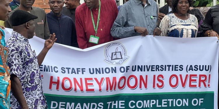 ASUU Holds Nationwide Rally to Press for Government Action