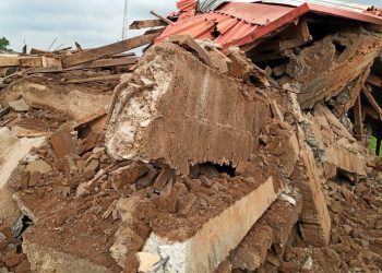One Killed, Another Rescued as Foundation Wall Collapses