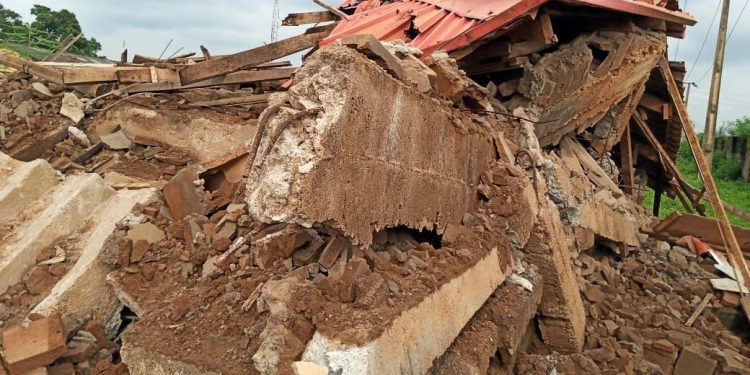 One Killed, Another Rescued as Foundation Wall Collapses