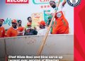 BREAKING: Hilda Bassey Sets Guinness World Record with Largest Serving of Nigerian Jollof Rice