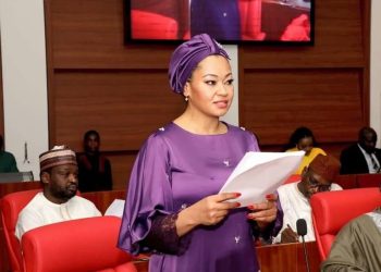 “Drama in Abuja: Senator Natasha Returns After Suspension, Labels Akpabio a Dictator”