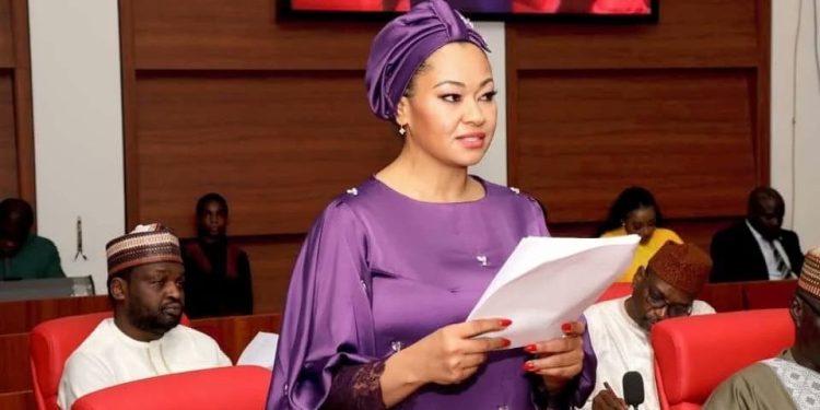 “Drama in Abuja: Senator Natasha Returns After Suspension, Labels Akpabio a Dictator”