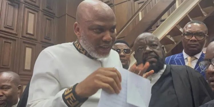 Shock Ruling: Court Orders Medical Panel to Probe Nnamdi Kanu’s Health and Trial Fitness