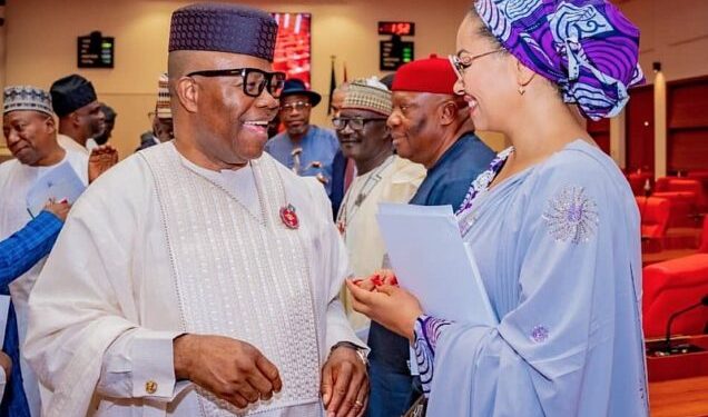 Why Senator Natasha Invited Akpabio and Lawmakers to Commission Her Constituency Projects