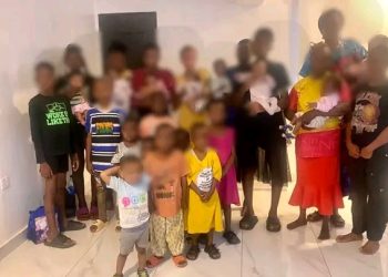 BREAKING: Police Rescue 18 Stolen Children in Abia, Arrest 10 Suspects