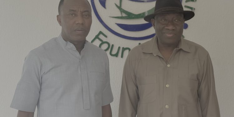 UPDATE: Sowore Meets Jonathan in Abuja for Nnamdi Kanu’s Release