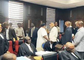 BREAKING: Nnamdi Kanu Defends Himself in Court as Lawyers Withdraw During Trial