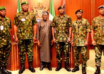 President Tinubu Meets Newly Appointed Service Chiefs at Aso Villa [DETAILS]