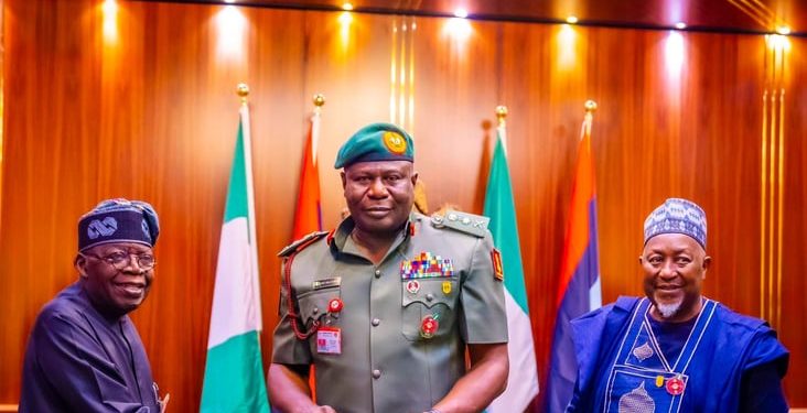 BREAKING: President Tinubu Overhauls Service Chiefs, Appoints Oluyede as New Chief of Defence Staff
