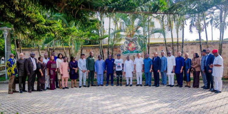 Gov. Otti Sends Strong Message of Resolve After Cyclist’s 600km Ride in His Honour [PHOTOS]