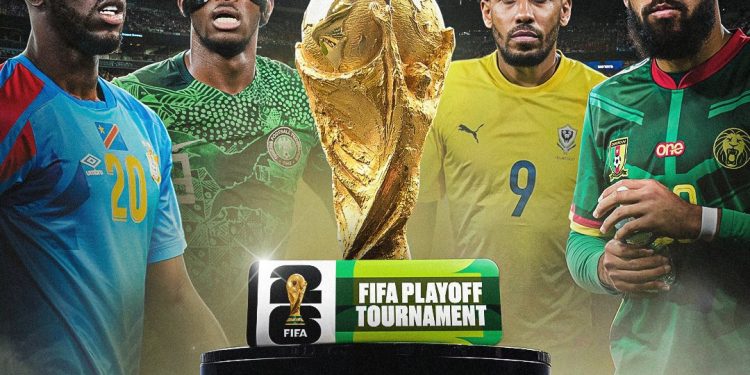 CAF World Cup Playoffs: Nigeria to Battle Gabon as Cameroon Faces DR Congo in Fierce Showdown