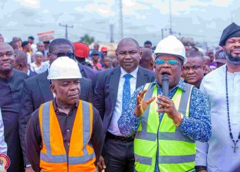 Gov. Otti and Works Minister Umahi Inspect Enugu-Port Harcourt Road, Push for Faster Completion and Stronger FG-Abia Partnership