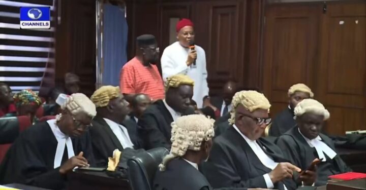 VIDEO: Aguocha Urges Justice Omotosho to Grant Clemency to Nnamdi Kanu During Sentencing