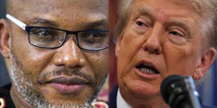 BREAKING: Nnamdi Kanu Writes Donald Trump Ahead of Crucial Court Appearance