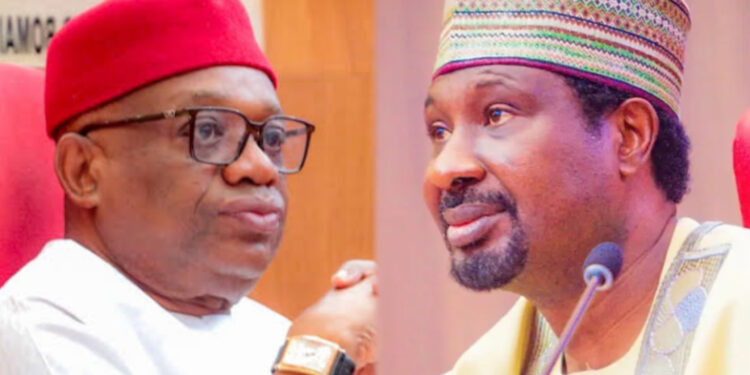 Senator Orji Uzor Kalu and Deputy Senate President Clash Over Presidential Power to Appoint Service Chiefs [VIDEO]