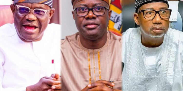 VIDEO: Wike, Gov. Makinde, Bala Clash at PDP Secretariat