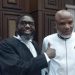 VIDEO: DSS Bars Nnamdi Kanu’s Lawyers Despite Court Order Permitting Unrestricted Access