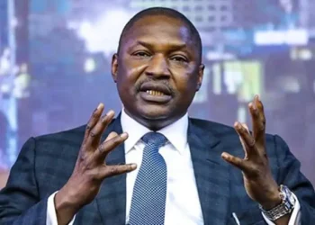 VIDEO: Kebbi Youths Stage Protest Demanding Release of Former AGF Abubakar Malami