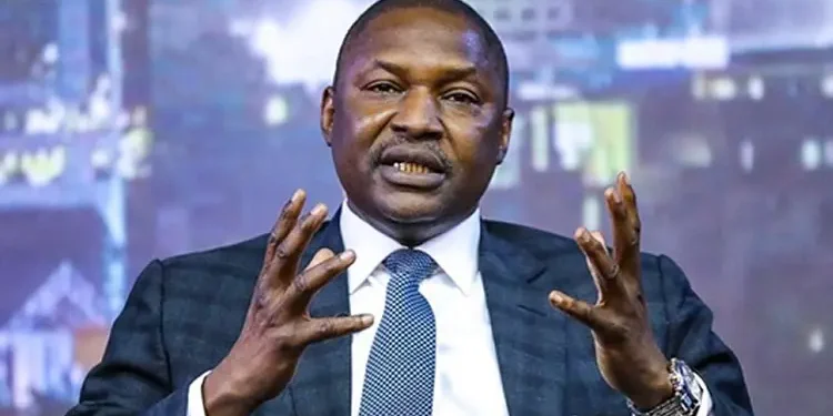 VIDEO: Kebbi Youths Stage Protest Demanding Release of Former AGF Abubakar Malami
