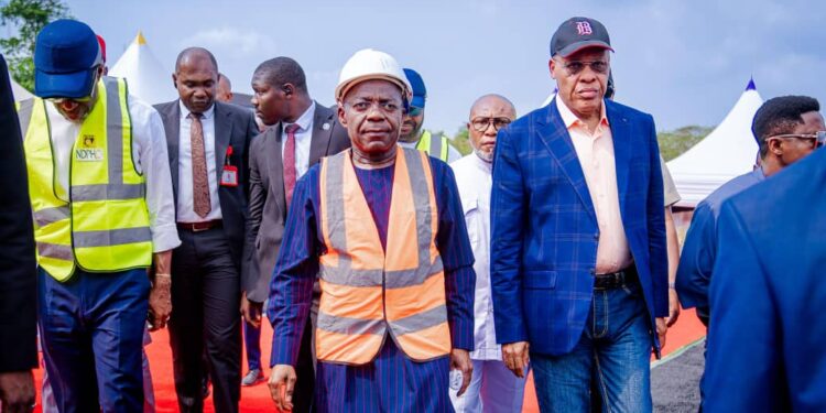Gov. Otti Flags Off Construction of 15MVA Power Substation to Boost Electricity in Umuahia