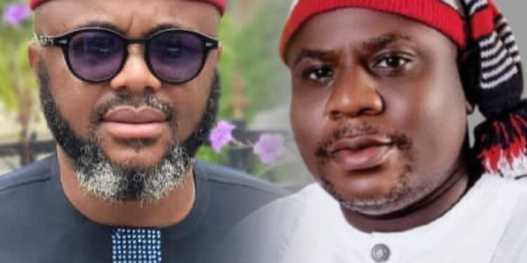 Hon. Amos Chinomso Congratulates High Chief Victor Ikeji on His Appointment as Abia Federal Character Commissioner