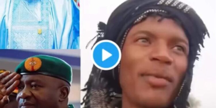 VIDEO: Fulani Herdsman Salutes New Defence Minister Christopher Musa