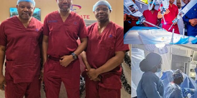 BREAKING: Lagos Makes History with West Africa’s First Robotic Gynaecological Surgery