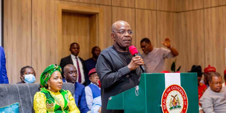 PHOTOS: Rep. Obi Aguocha Leads Ohuhu Stakeholders to Endorse Otti’s 2027 Ambition, Demand Urgent Road and Water Projects