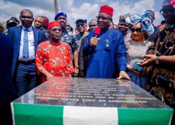 Otti Unveils Iconic Omenuko Bridge, Revives 30km Arochukwu Road