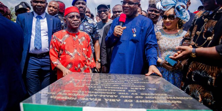 Otti Unveils Iconic Omenuko Bridge, Revives 30km Arochukwu Road
