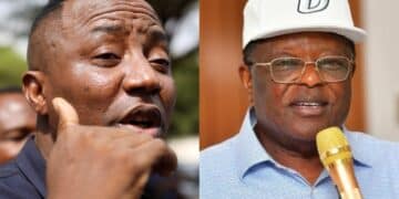 VIDEO: Sowore Challenges Umahi at FCT Police Command Over Woman’s Detention