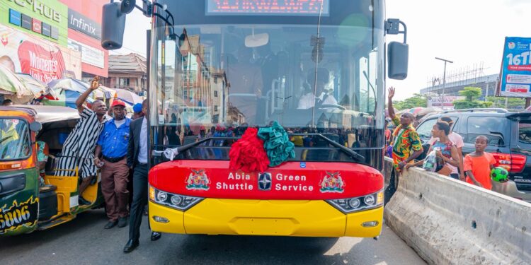 Abia Launches Cashless Transport System as Green Shuttle Goes Digital with Abia Connect Card