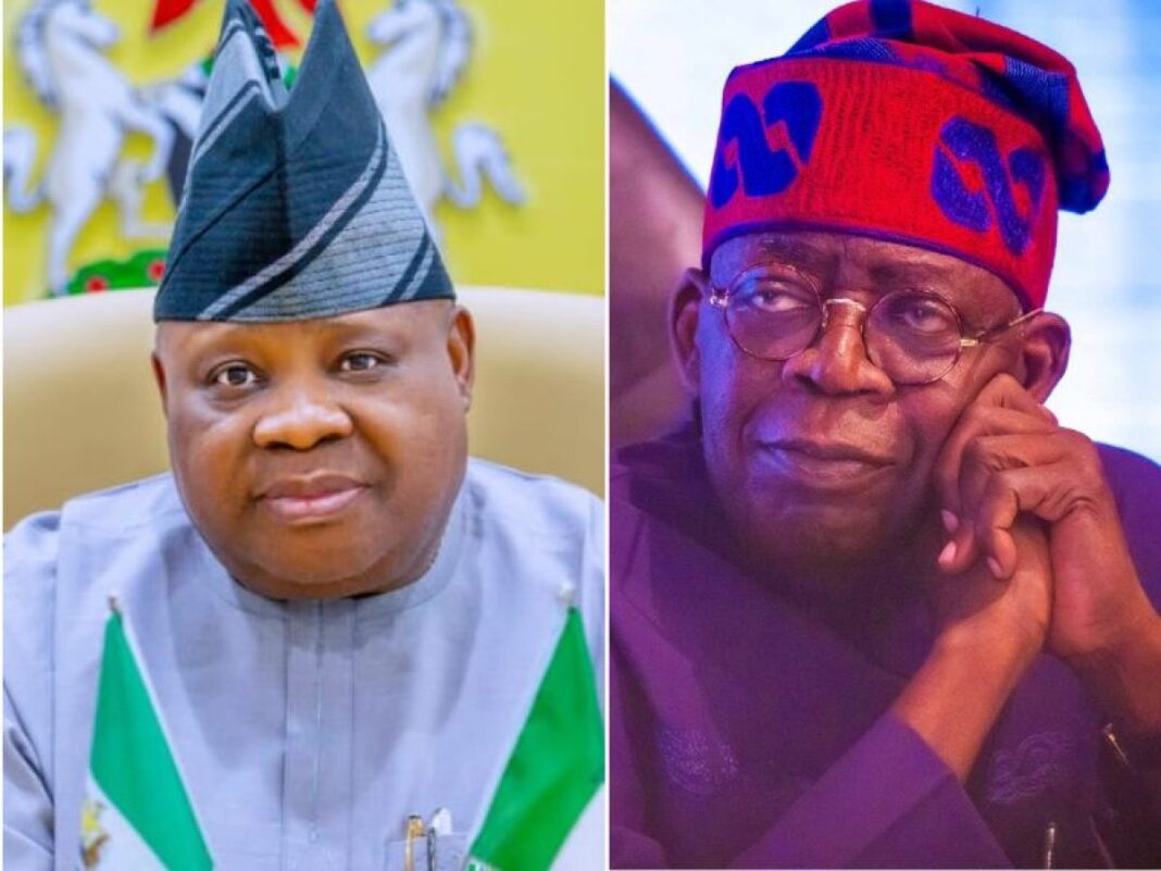 Ademola Adeleke, Bola Ahmed Tinubu