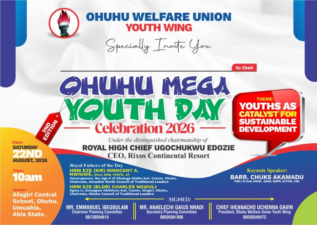 Ohuhu Youth Day 2026