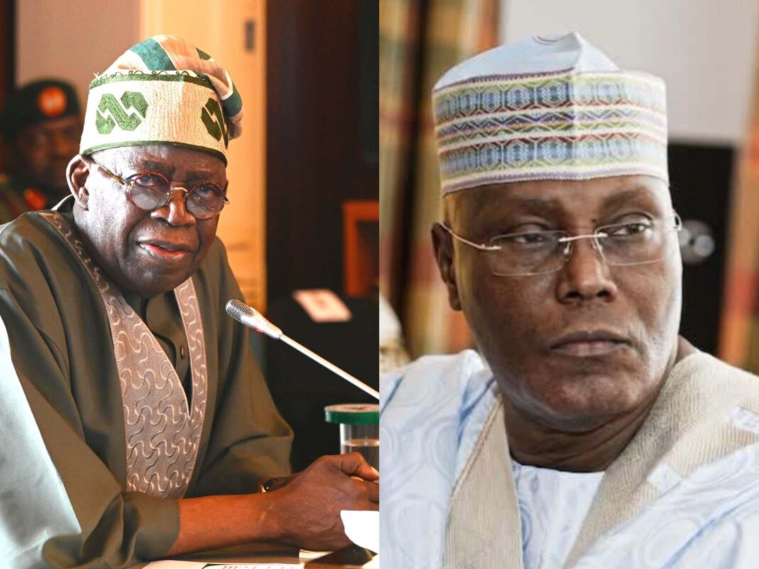 Bola Ahmed Tinubu and Atiku Abubakar